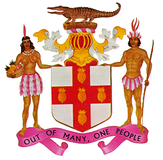 Jamaican coat of arms