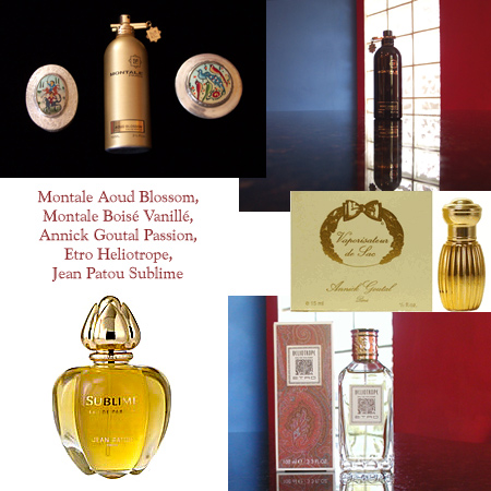 various perfumes