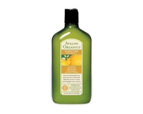 avalon organics lemon clarifying shampoo