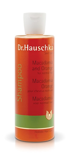 dr. hauschka  macadamia and orange shampoo