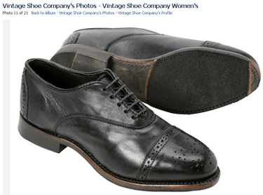 vintage shoe company oxford